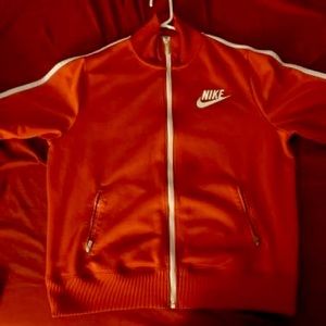 Nike track suit top (Red)